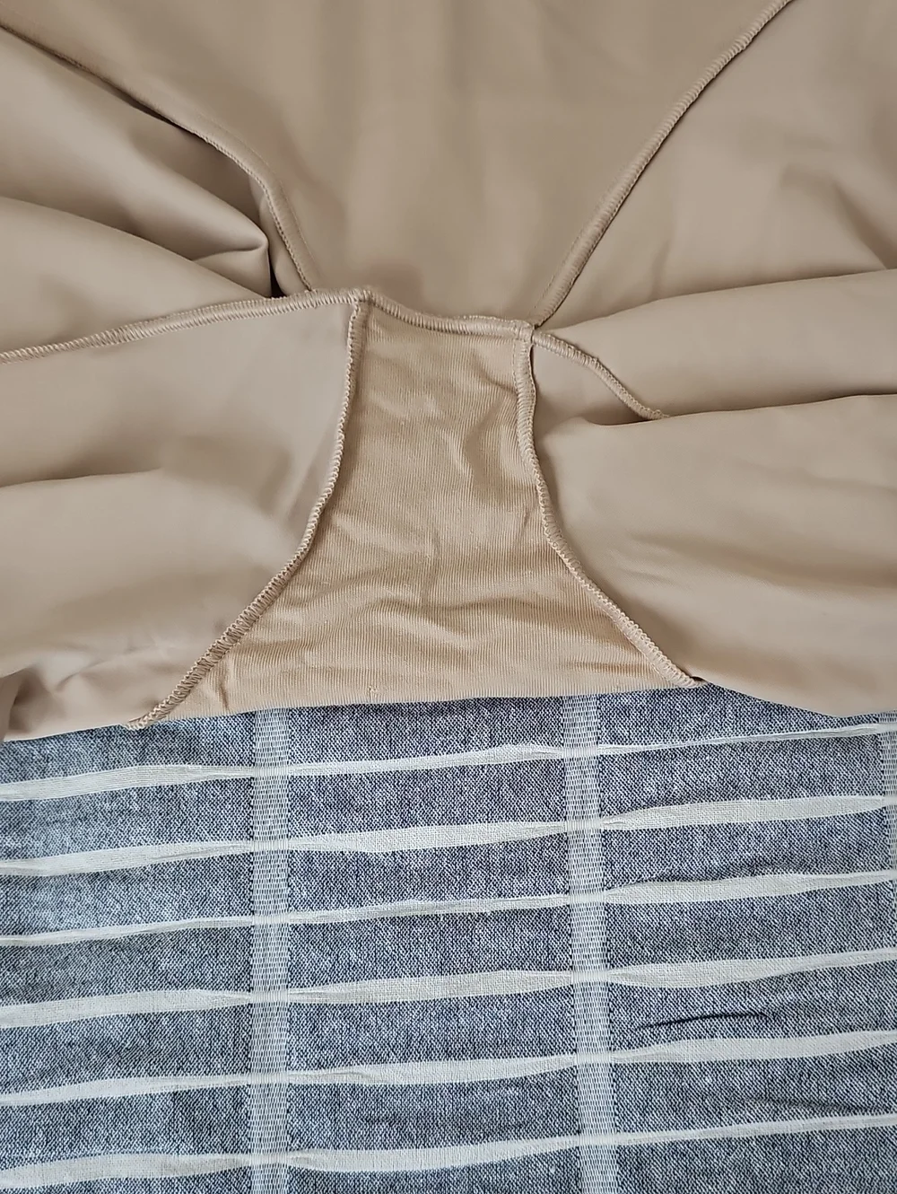 Naomi & Nicole Luxe Shaping High Waist Thigh Slimmer Beige XL